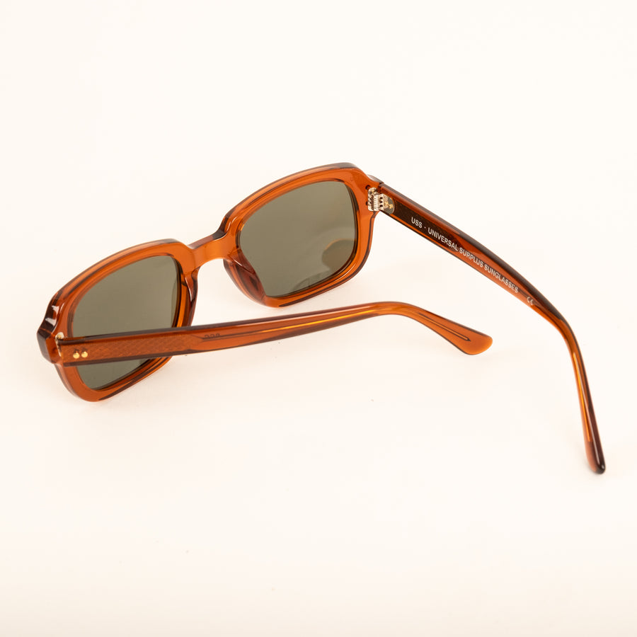 UNIVERSAL BROWN ARMY SUNGLASSES - GREEN