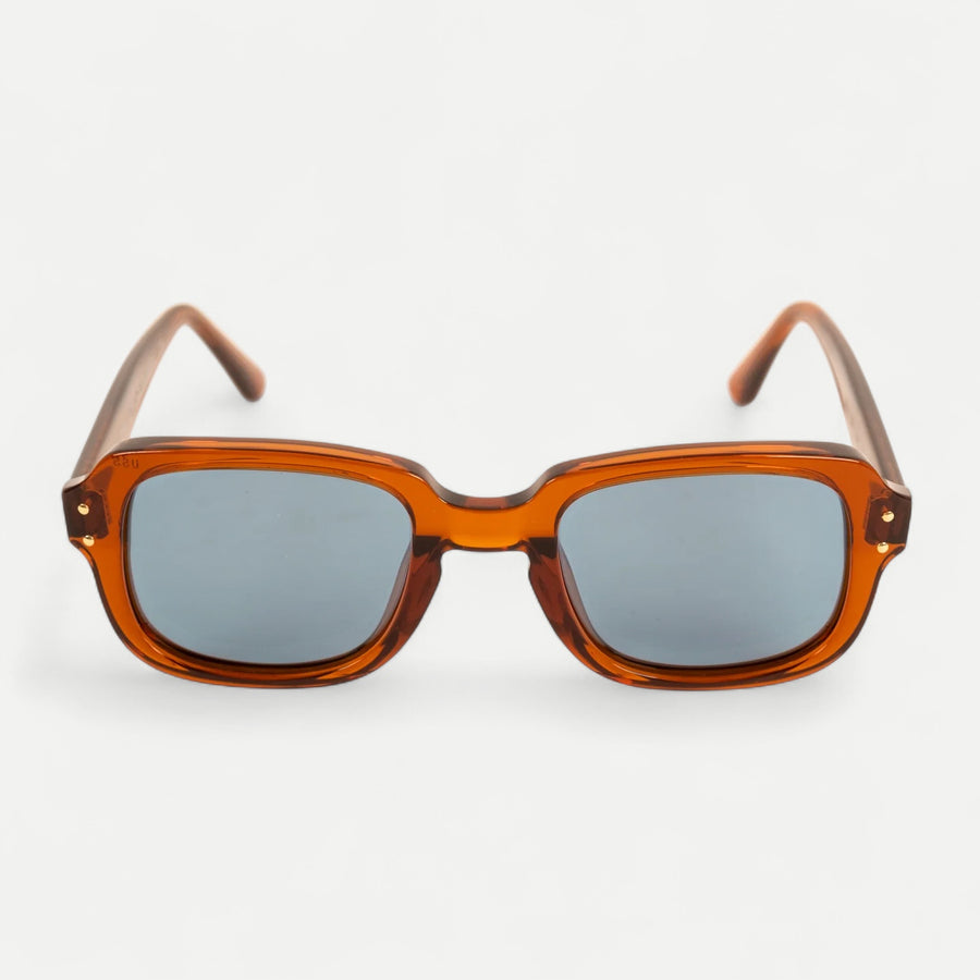 USS ARMY VIETNAM BROWN SUNGLASSES - BLUE
