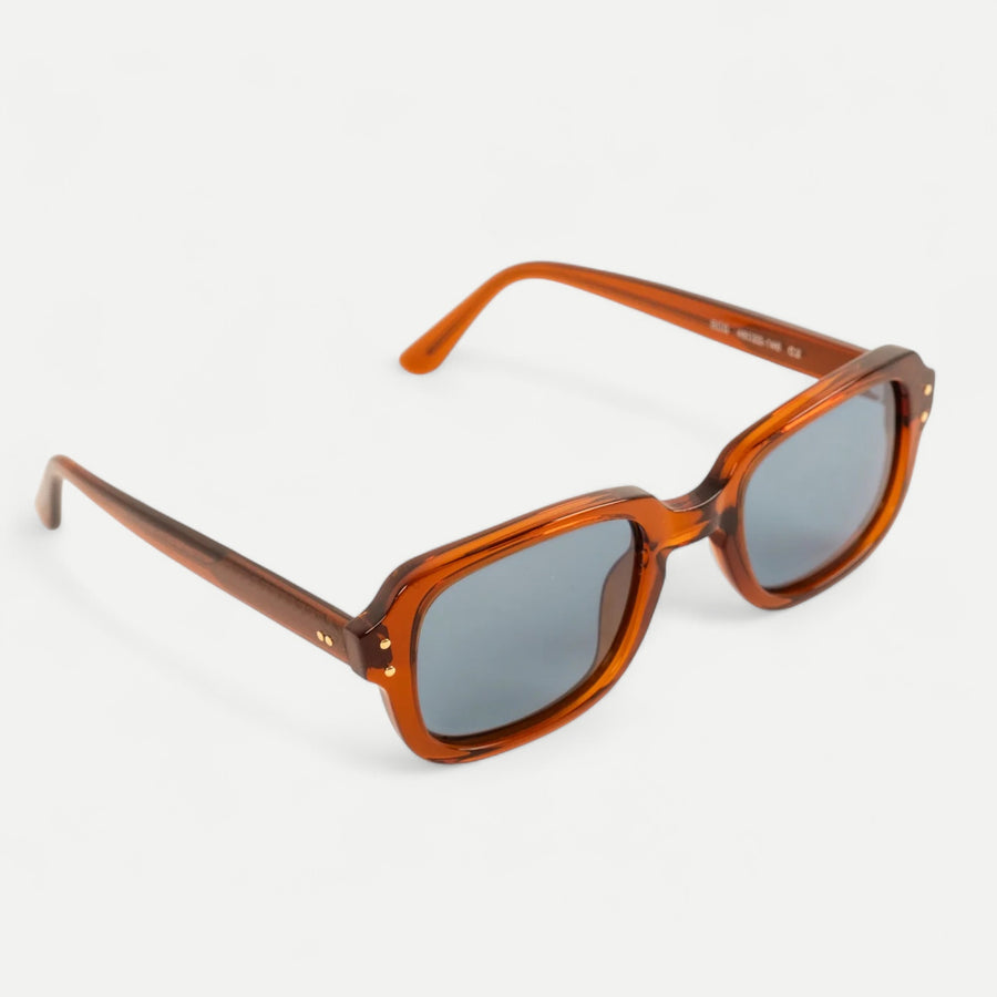 USS ARMY VIETNAM BROWN SUNGLASSES - BLUE