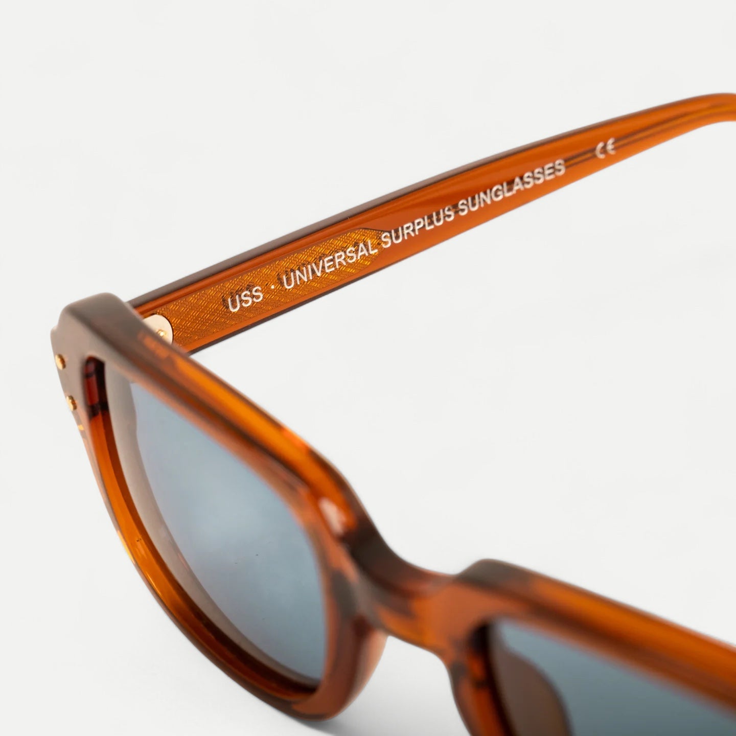 USS ARMY VIETNAM BROWN SUNGLASSES - BLUE — Universal Surplus