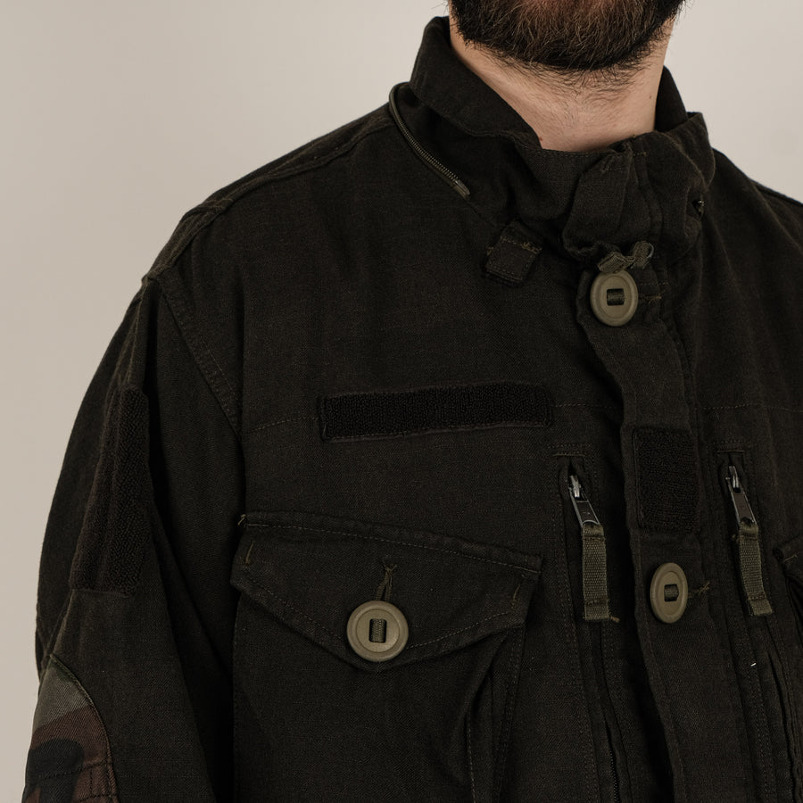 BLACK FRENCH TACTICAL JACKET