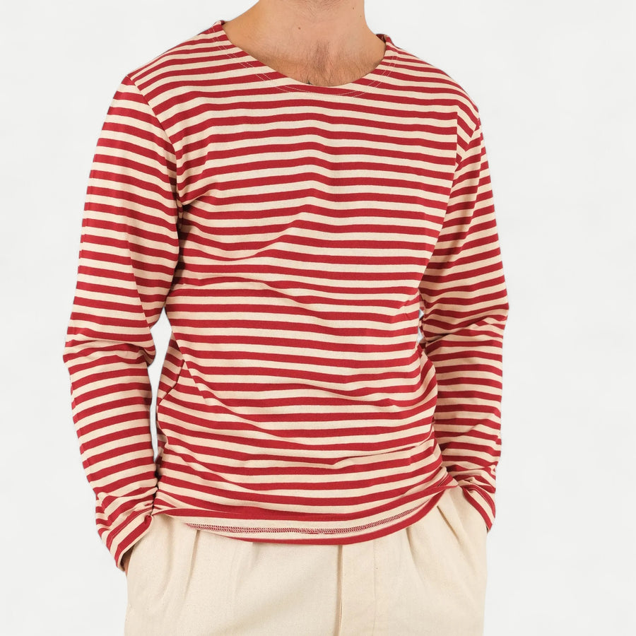 SAILOR LONGSLEEVES TEE - RED