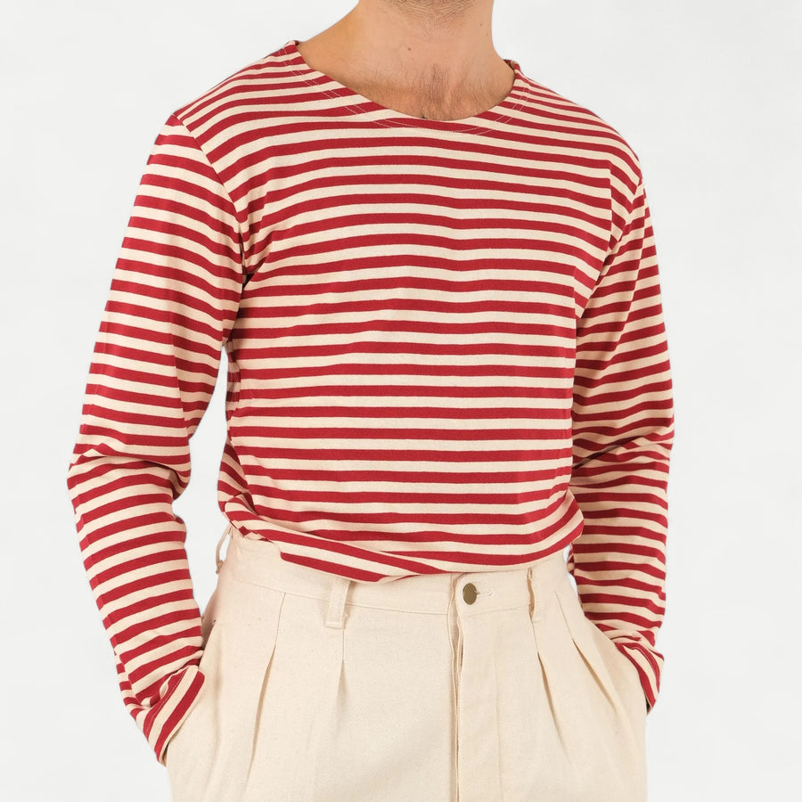 SAILOR LONGSLEEVES TEE - RED