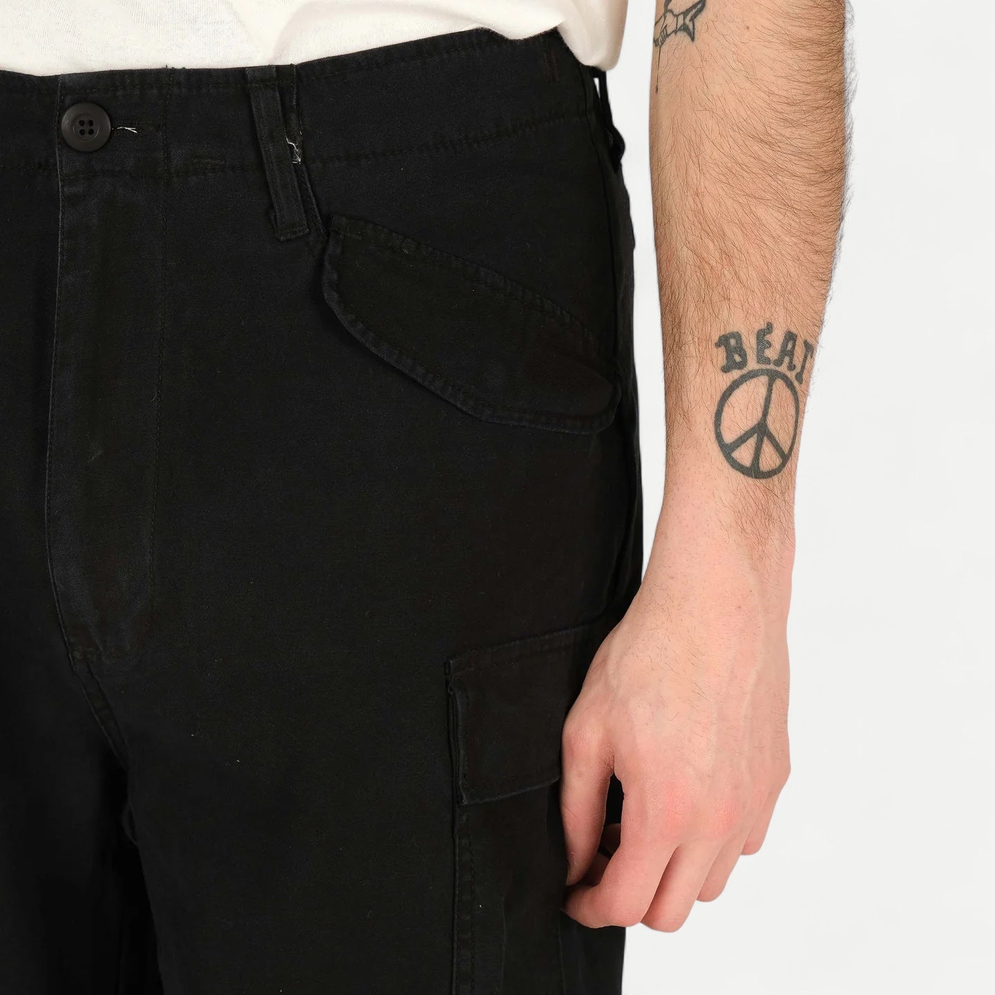 BLACK M65 CARGO PANTS — Universal Surplus
