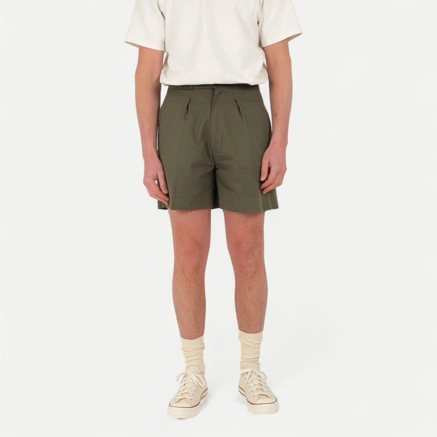 FRENCH PLEATED SHORT