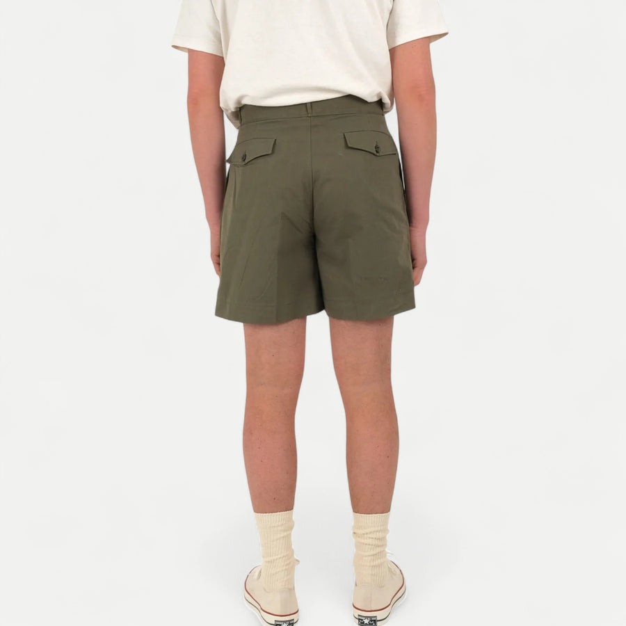FRENCH PLEATED SHORT
