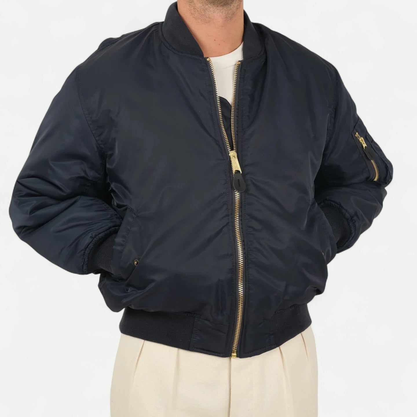 USA BOMBER MA-1 - NAVY — Universal Surplus