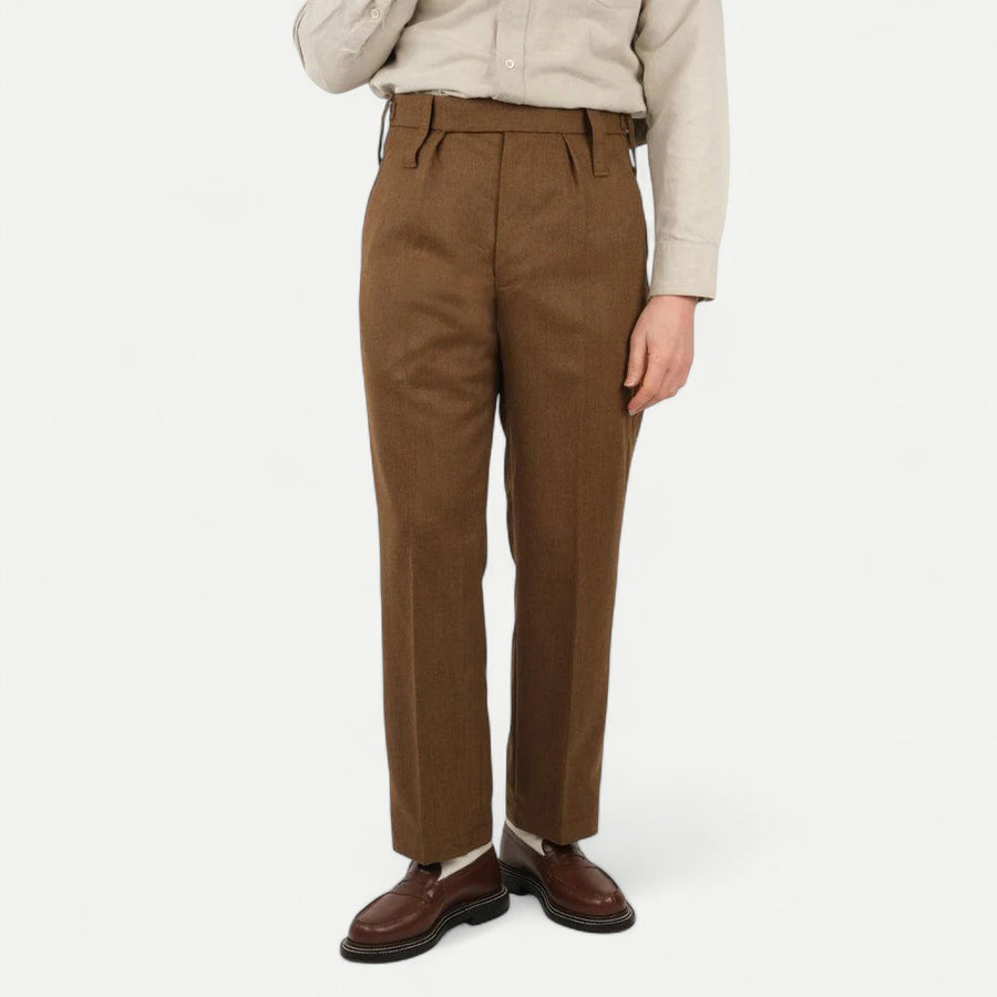 BROWN RAF TAILOR PANTS