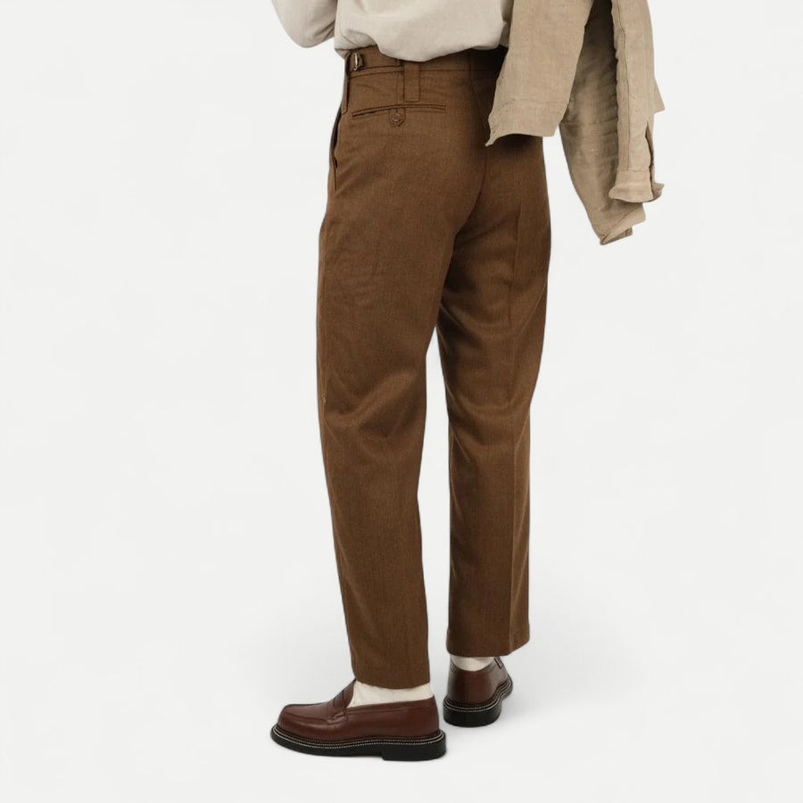 BROWN RAF TAILOR PANTS