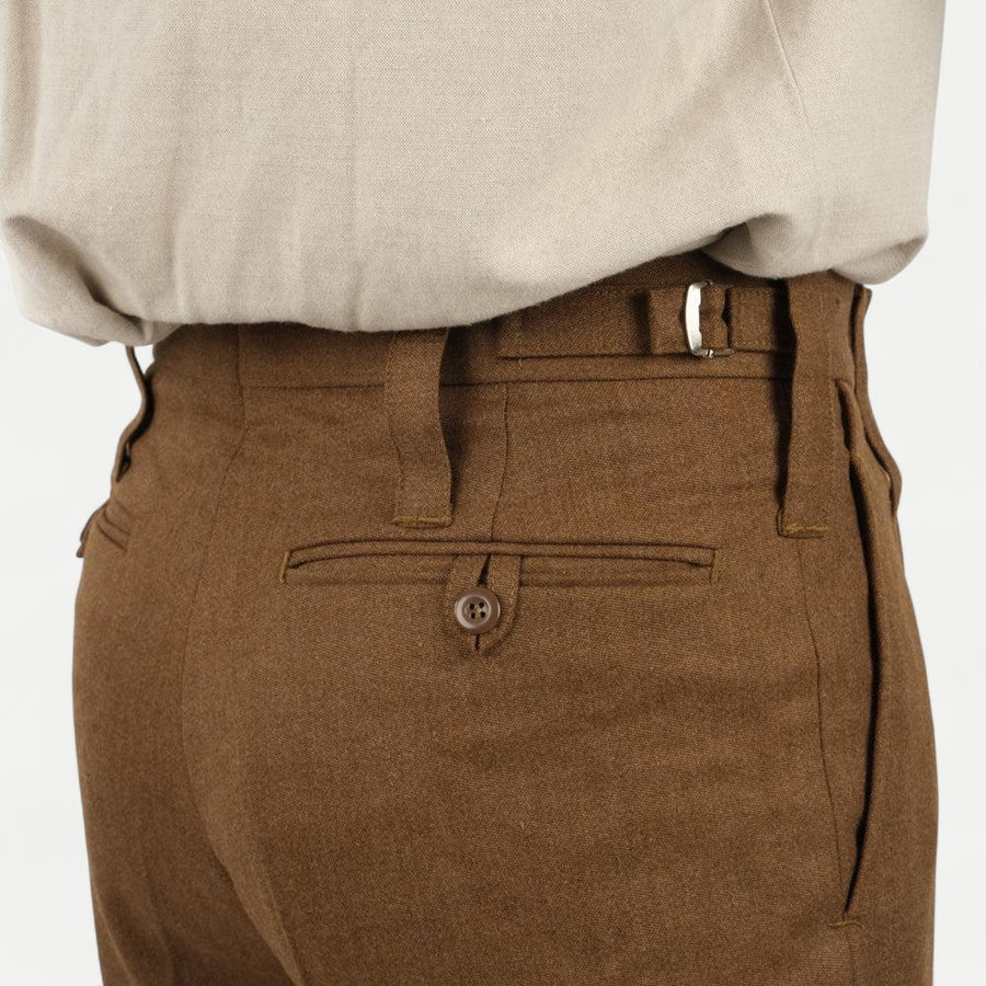 BROWN RAF TAILOR PANTS