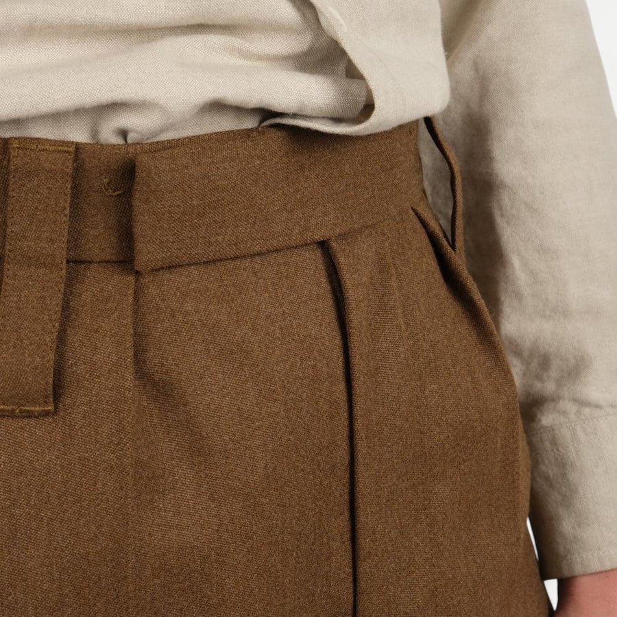 BROWN RAF TAILOR PANTS