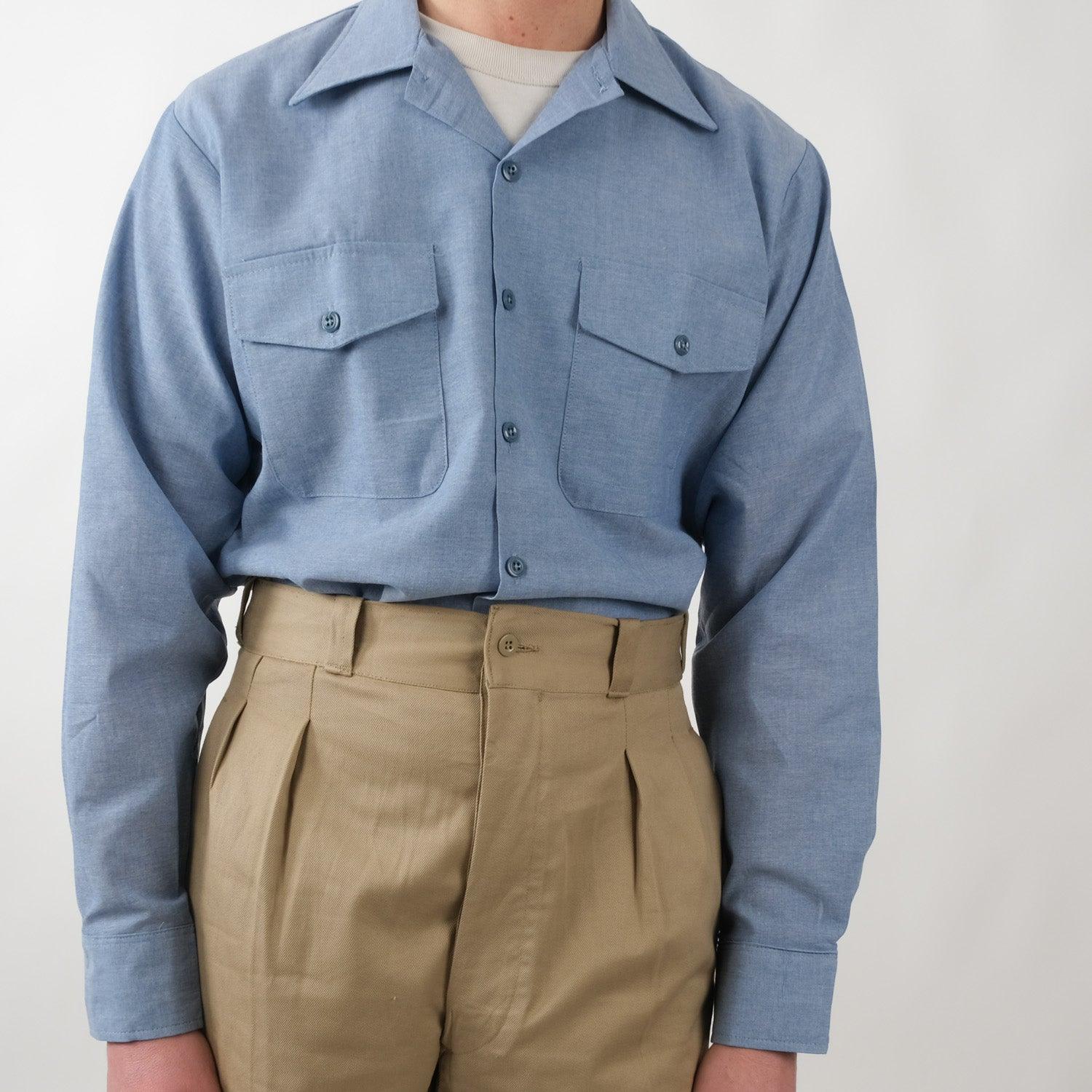 USN 80'S CHAMBRAY - SHIRT