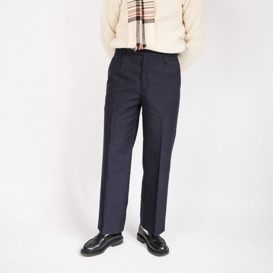 FRENCH NAVY TAILOR PANTS - BRUT Clothing
