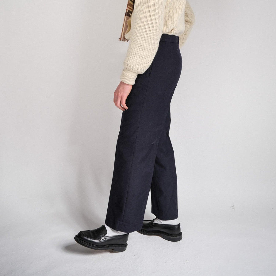 FRENCH NAVY TAILOR PANTS - BRUT Clothing