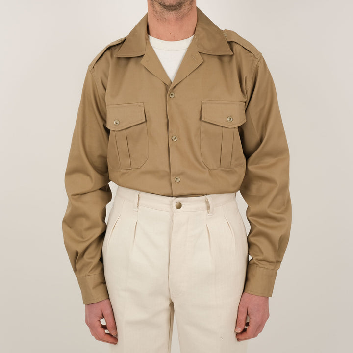 FRENCH KAKI SHIRT - BRUT Clothing