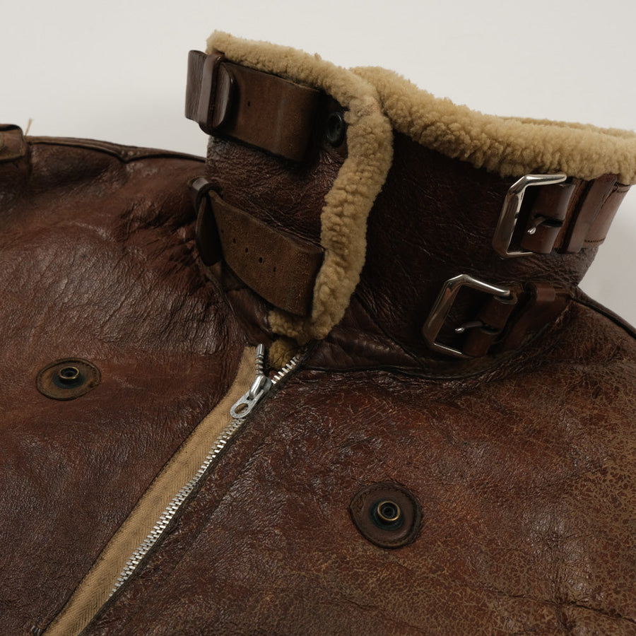 WWII B-3 SHEARLING JACKET - BRUT Clothing