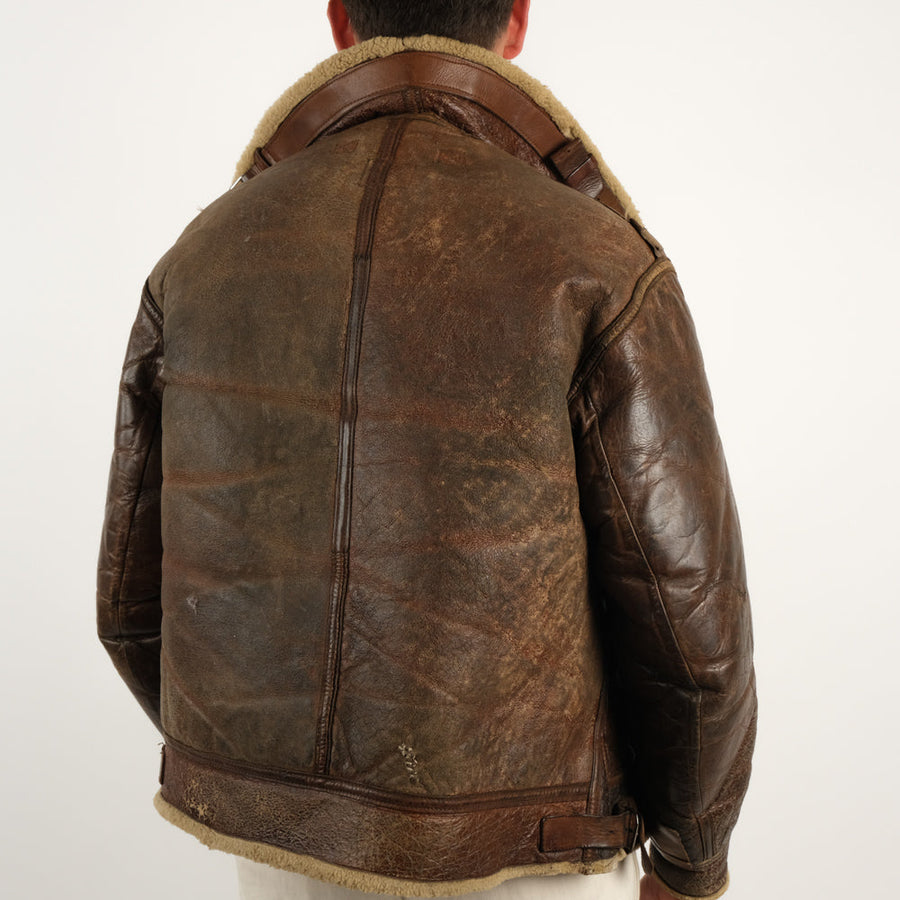 WWII B-3 SHEARLING JACKET - BRUT Clothing