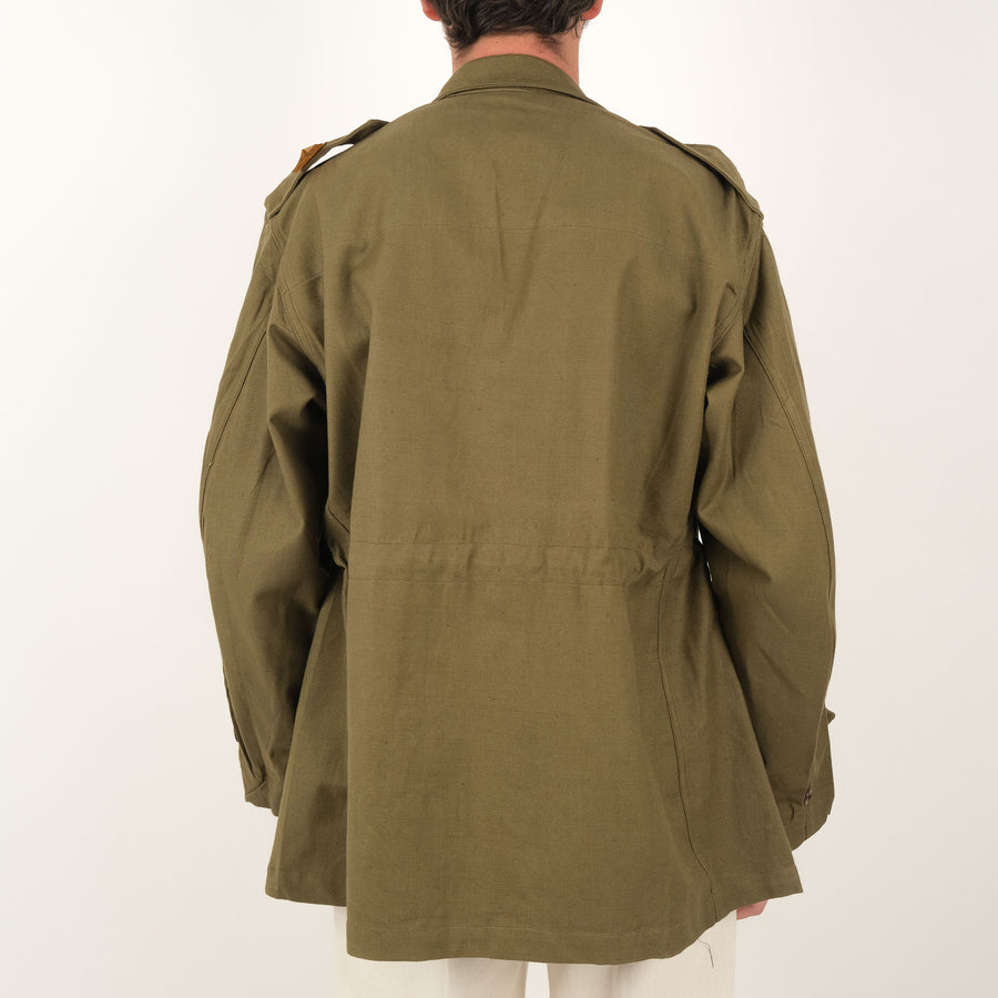 M47 CANVAS DEADSTOCK FRENCH JACKET - Universalsurplus - vintage-military-army