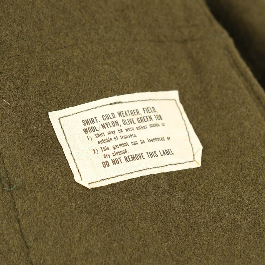 50’s PATCHED US WOOL SHIRT - Universalsurplus