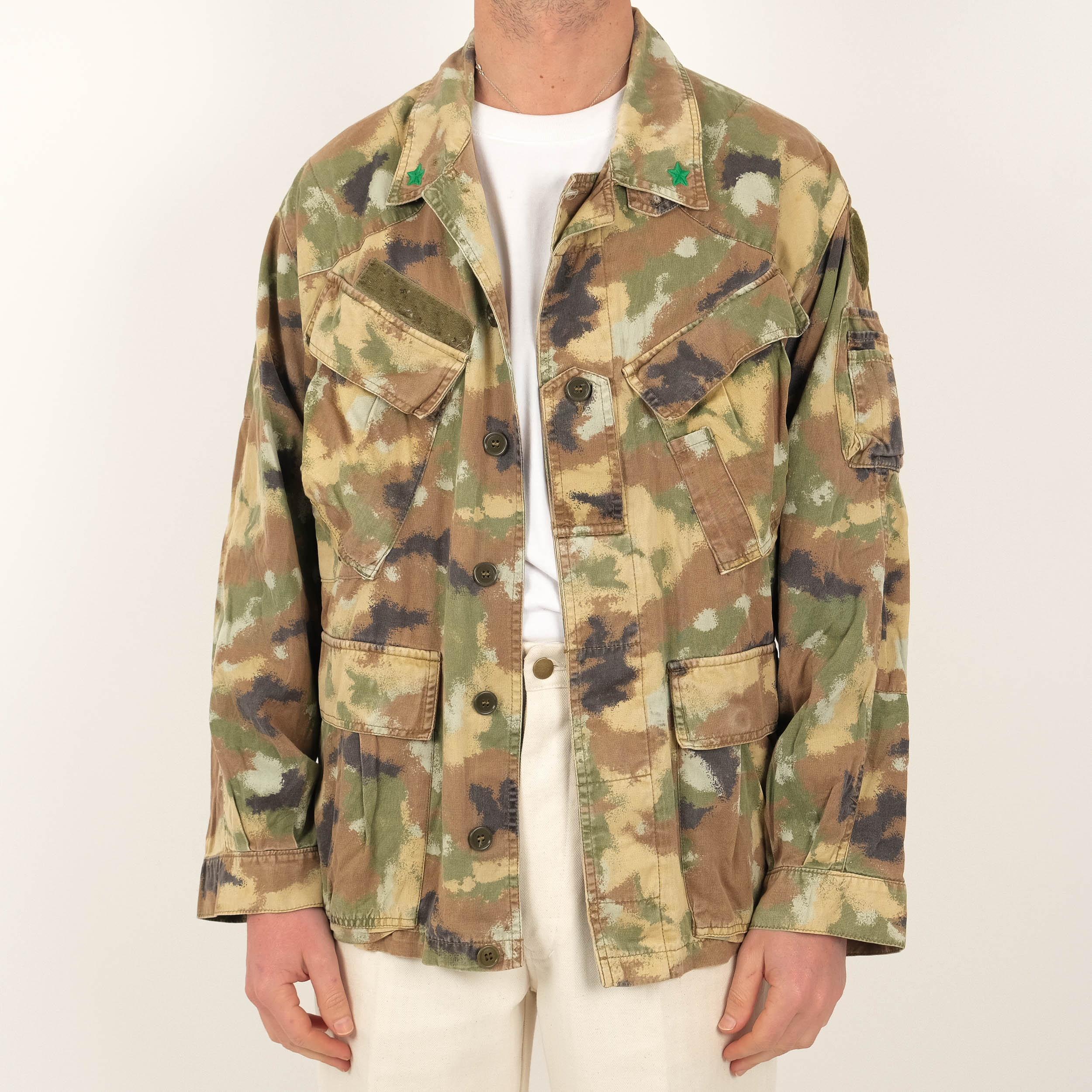 Surplus sales camo jacket