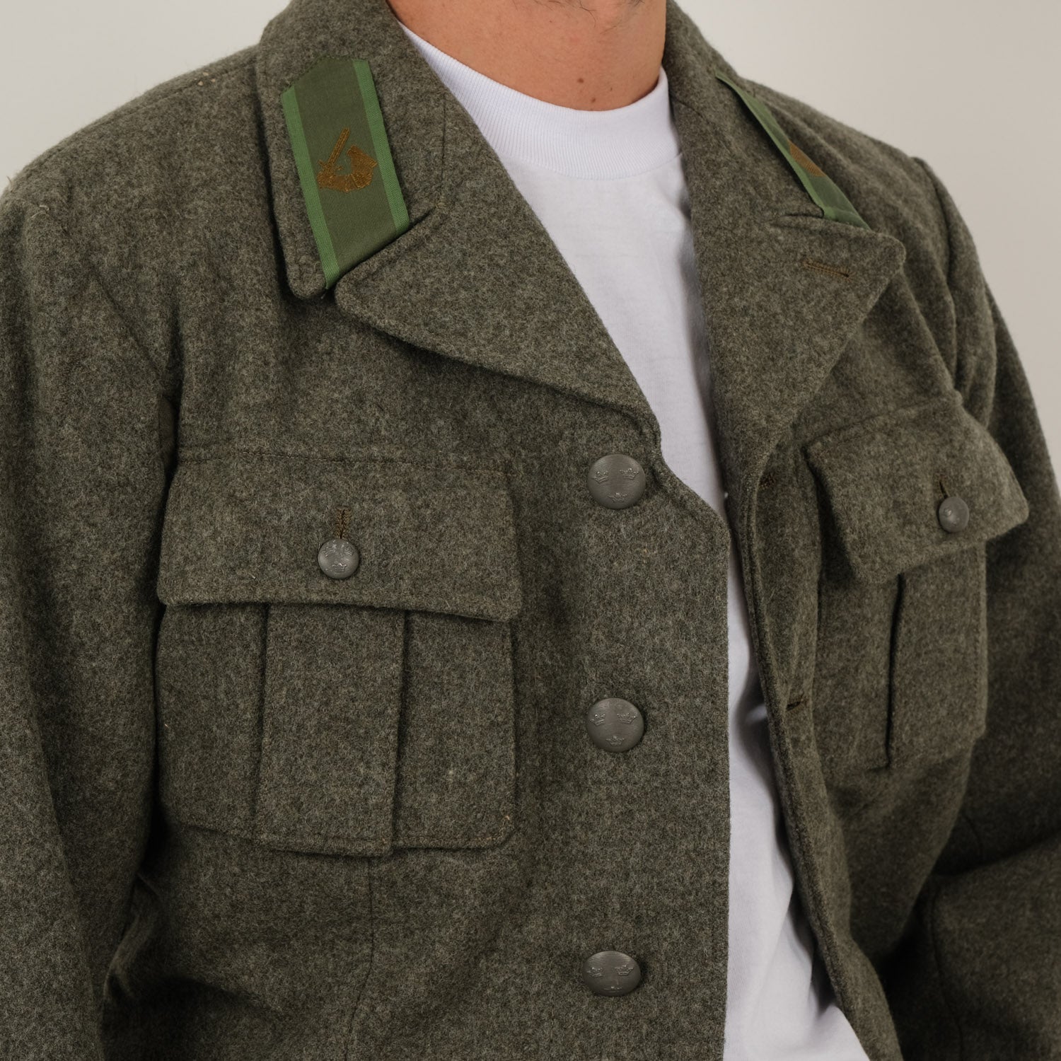 Military surplus sale overcoat