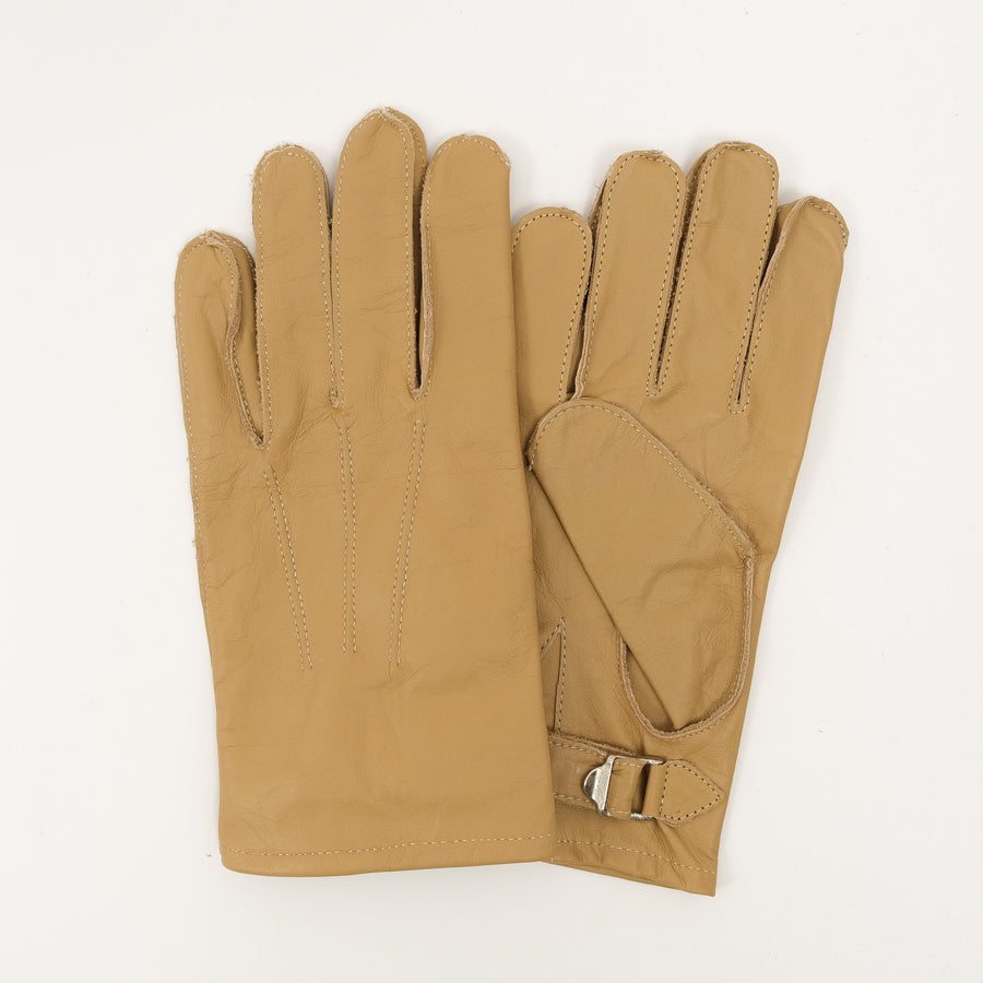 US ARMY NATURAL LEATHER GLOVES - Universal Surplus - vintage-military-army