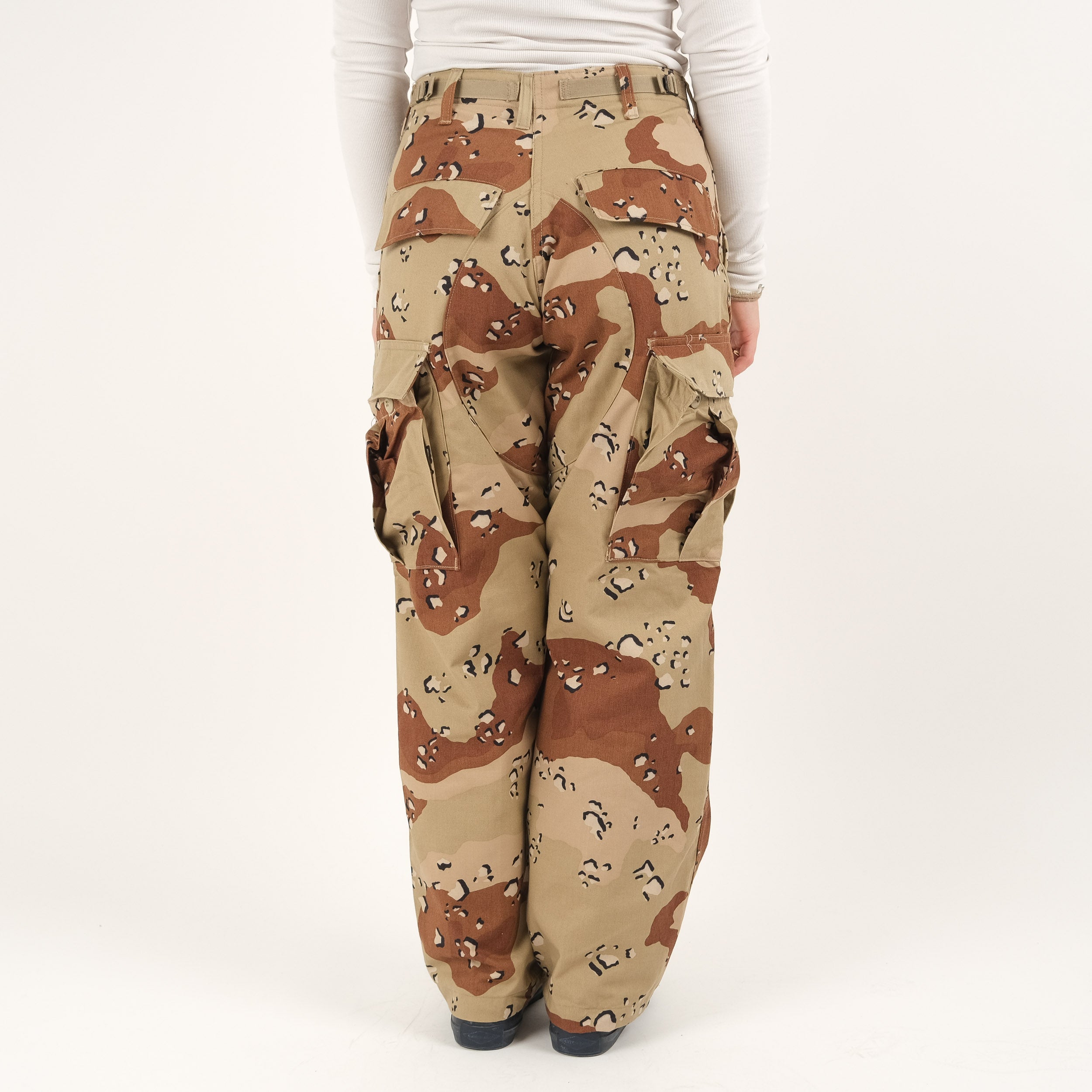 Plus Size Camo Print Side Pocket Cargo Pants Women Print Camouflage Trousers  | eBay