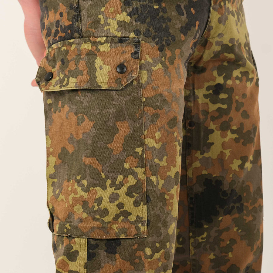 GERMAN CAMO FATIGUE PANTS - Universal Surplus - vintage-military-army
