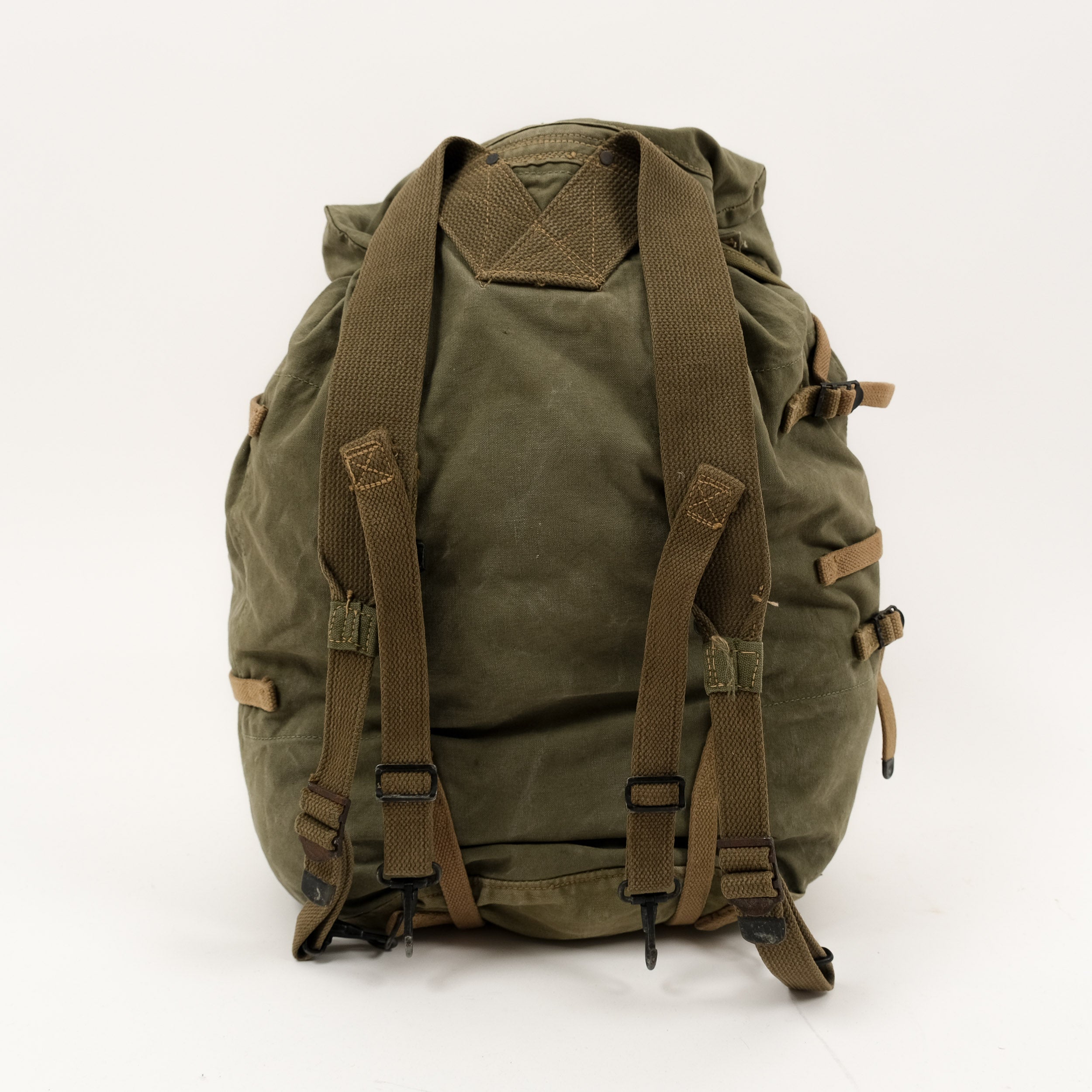 Vintage army deals backpack