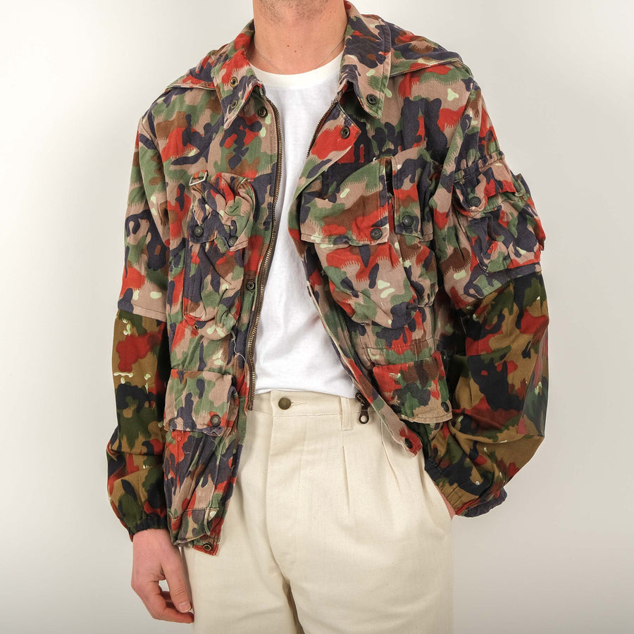 TACTICAL SWISS CAMO JACKET - Universal Surplus - vintage-military-army
