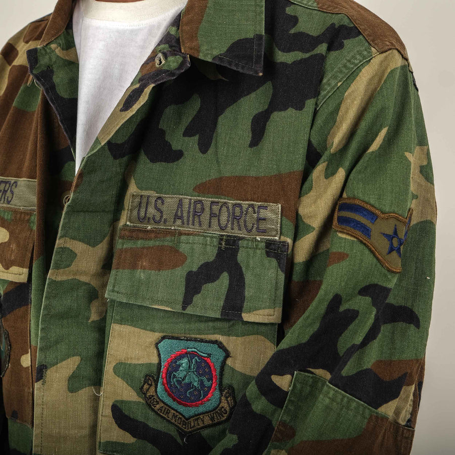 USAF WOODLAND SHIRT - Universal Surplus - vintage-military-army