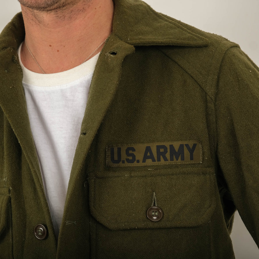 US ARMY 50’S WOOL SHIRT - Universal Surplus - vintage-military-army
