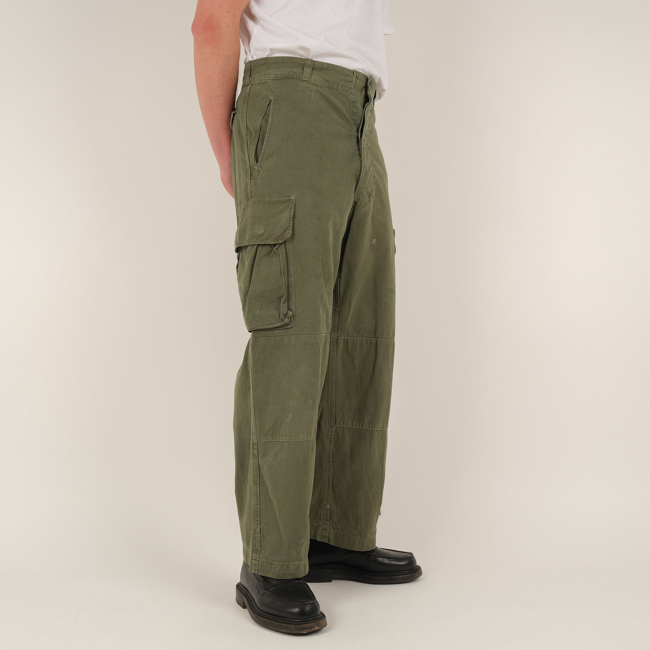 USED HBT M47 FRENCH PANTS