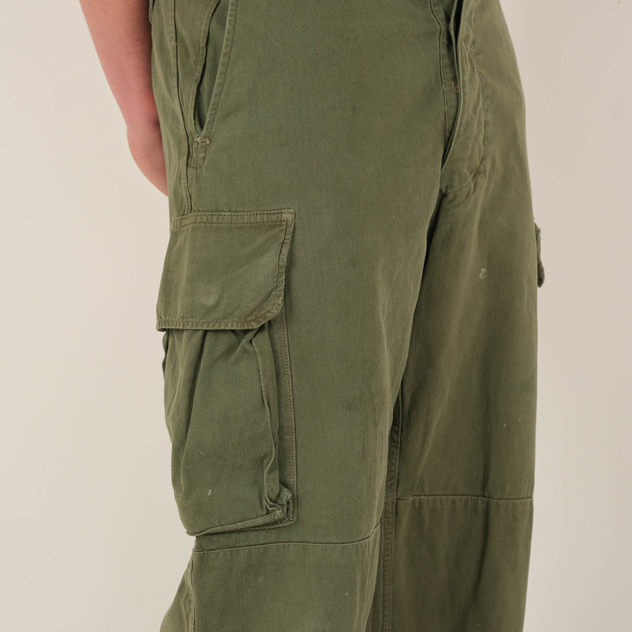 USED HBT M47 FRENCH PANTS - Universal Surplus - vintage-military-army