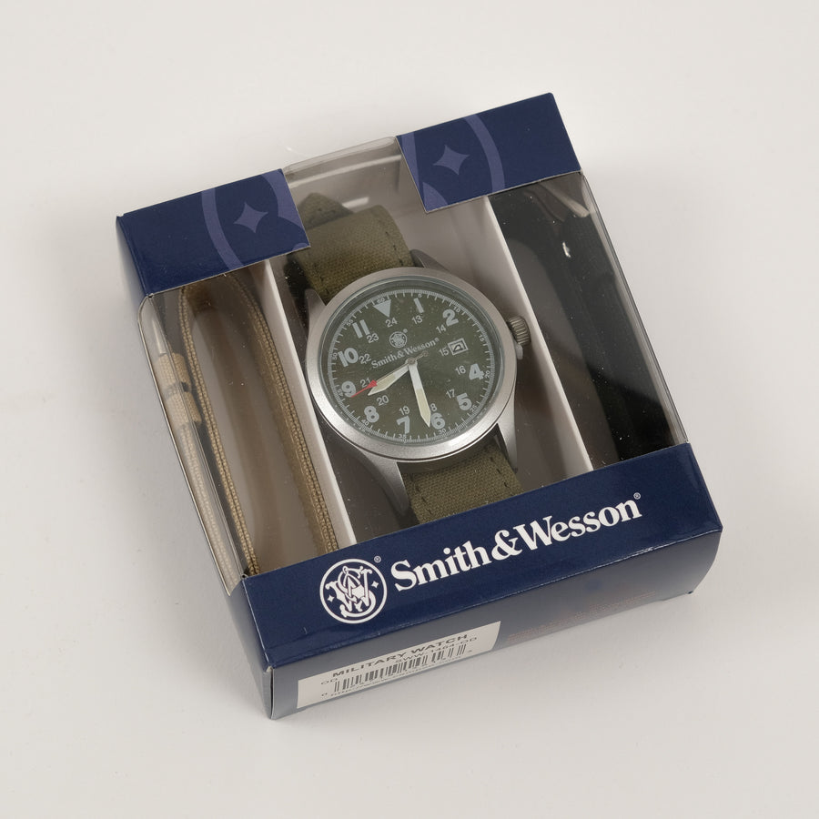 SMITH & WESSON ARMY WATCH - OG - Universal Surplus - vintage-military-army