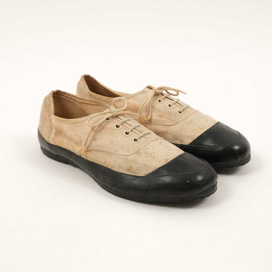 WWII ROYAL NAVY DECK SHOES - Universalsurplus - vintage-military-army