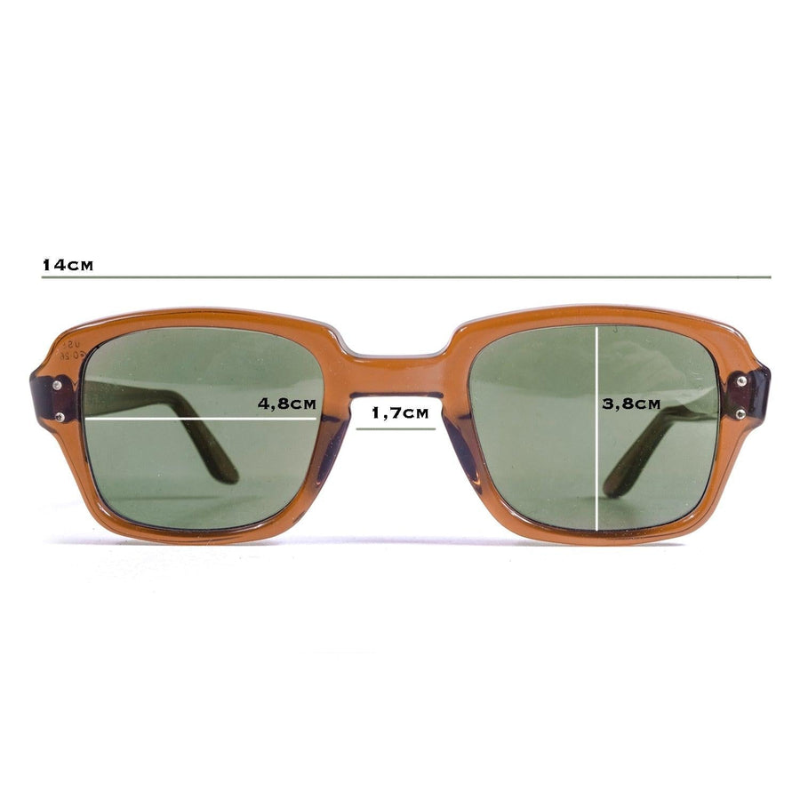 US ARMY SUNGLASSES - BROWN - BRUT Clothing