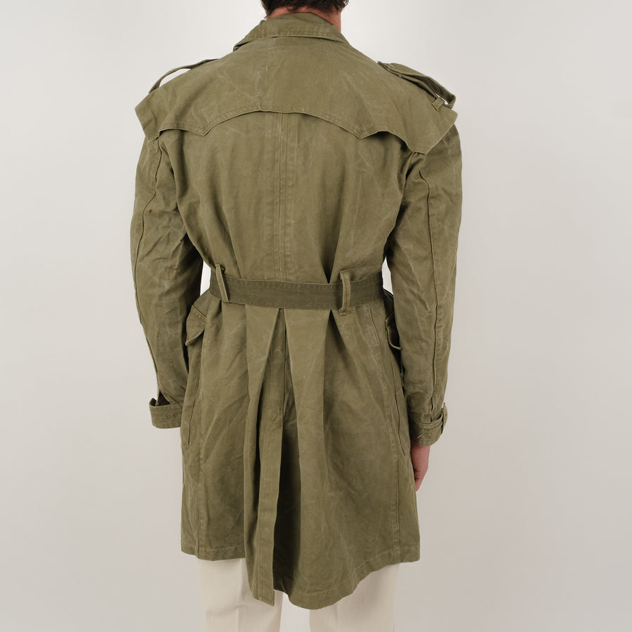 SPANISH MILITARY TRENCH COAT - Universalsurplus - vintage-military-army